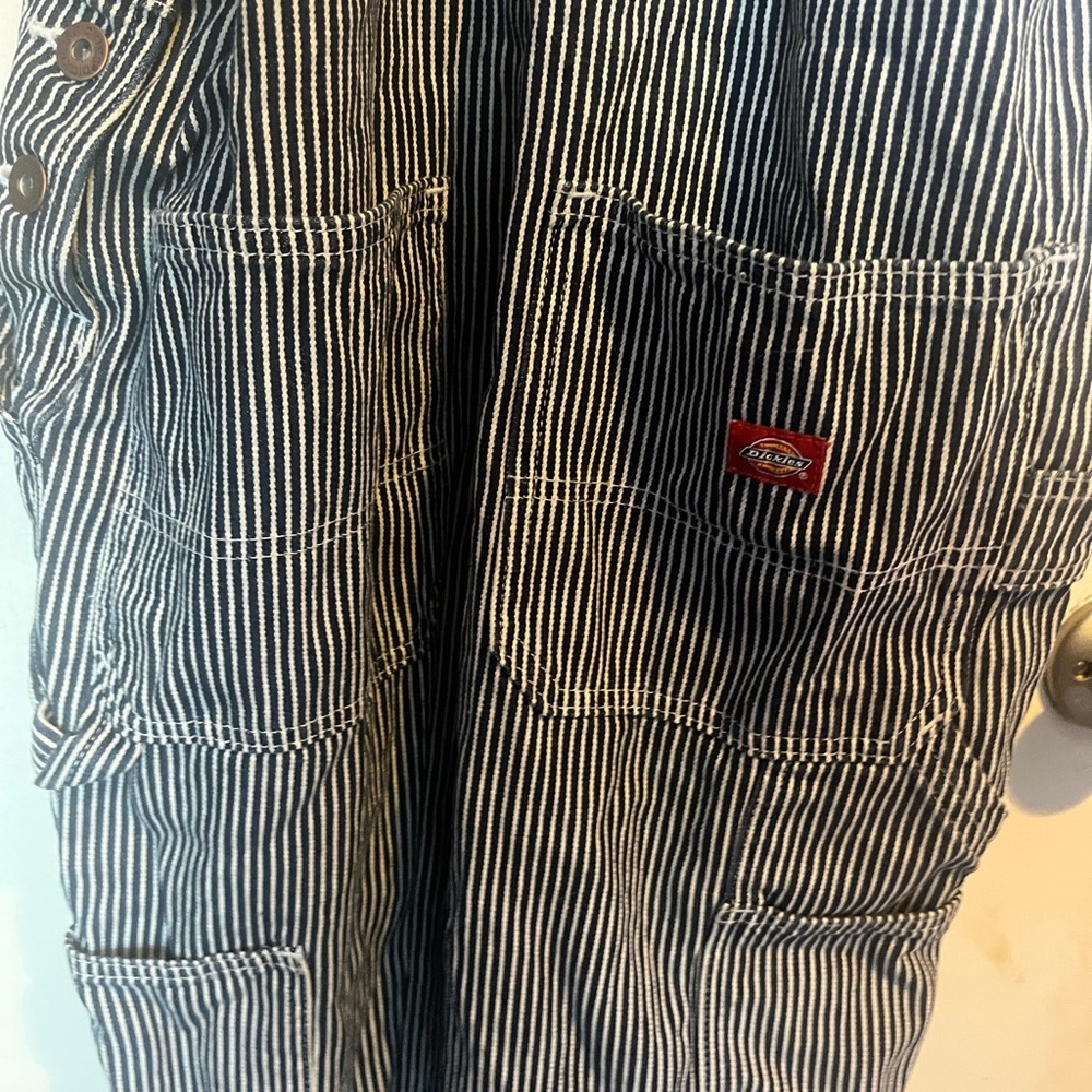 Dickies Striped Overalls